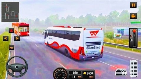 豪华巴士模拟公路教练中文版 截图1